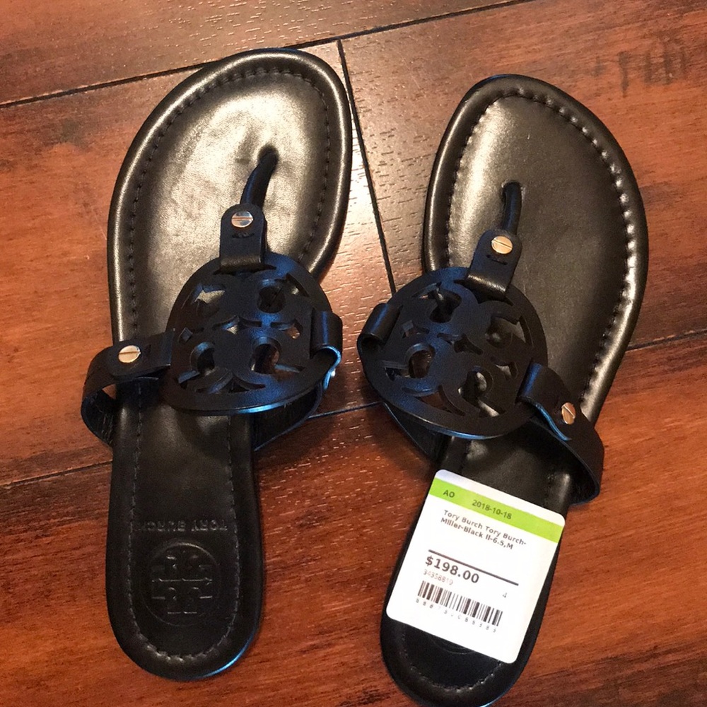 Tory Burch black sandals